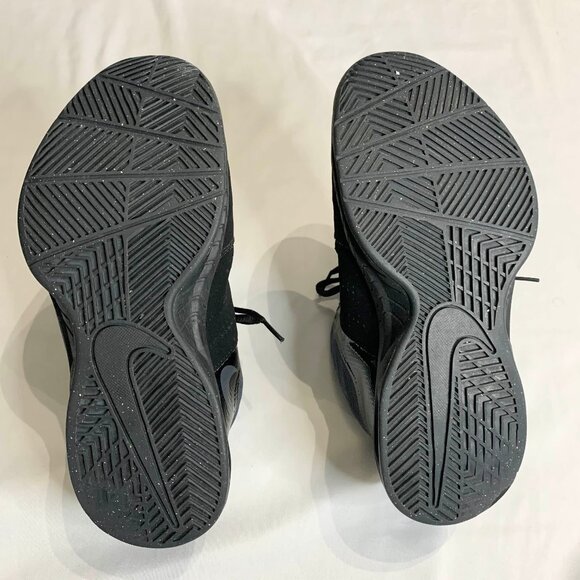 Nike Air Visi Pro 6 Black High-Top Basketball Sneakers 749168-003 Men's Sz 8.5 - Picture 7 of 9